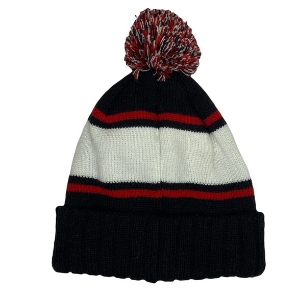 American Needle black & red California Republic knit pom pom hat from Nordstrom - Picture 2 of 2